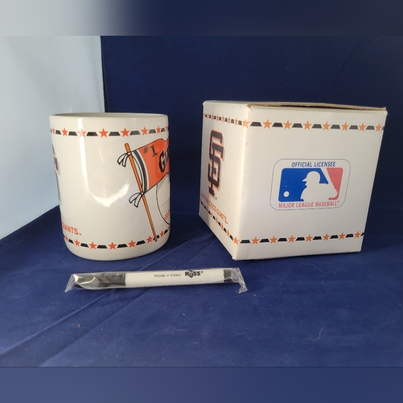 Vintage Russ San Francisco Giants Baseball Cup/Mug All Occasion Holiday/Kids - Picture 7 of 14